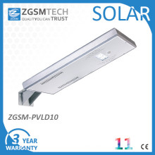 10W LED Outdoor Solar Street Light All in One